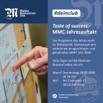#deinclub: Taste of success - MMC-Jahresauftakt mit Verkostung