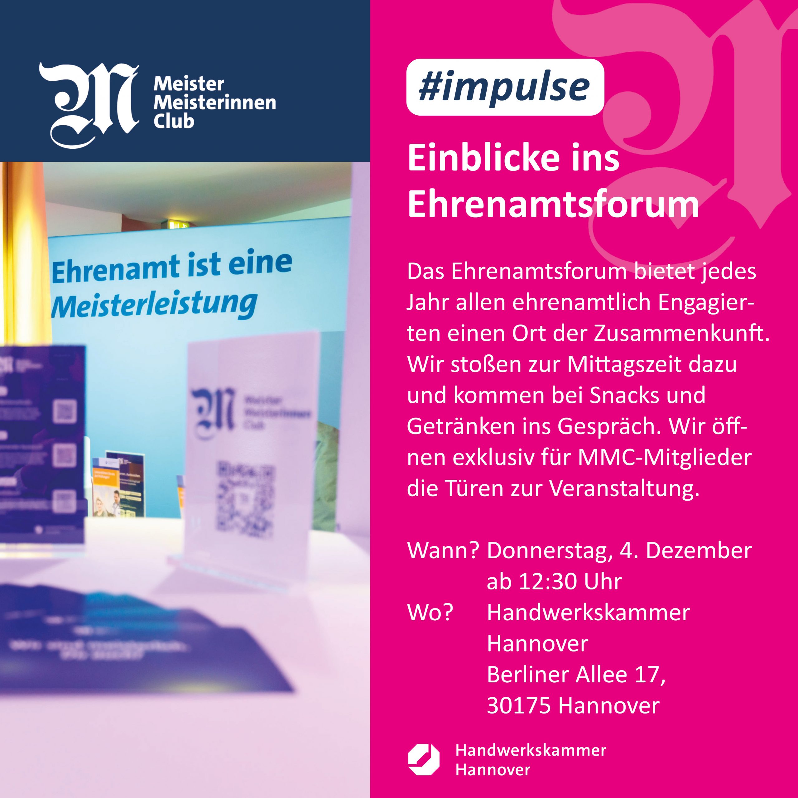 #impulse - Einblicke ins Ehrenamtsforum