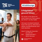 #clublounge - Erfolgsfaktor gesund führen