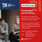 #clublounge - Erfolgsfaktor gesund führen
