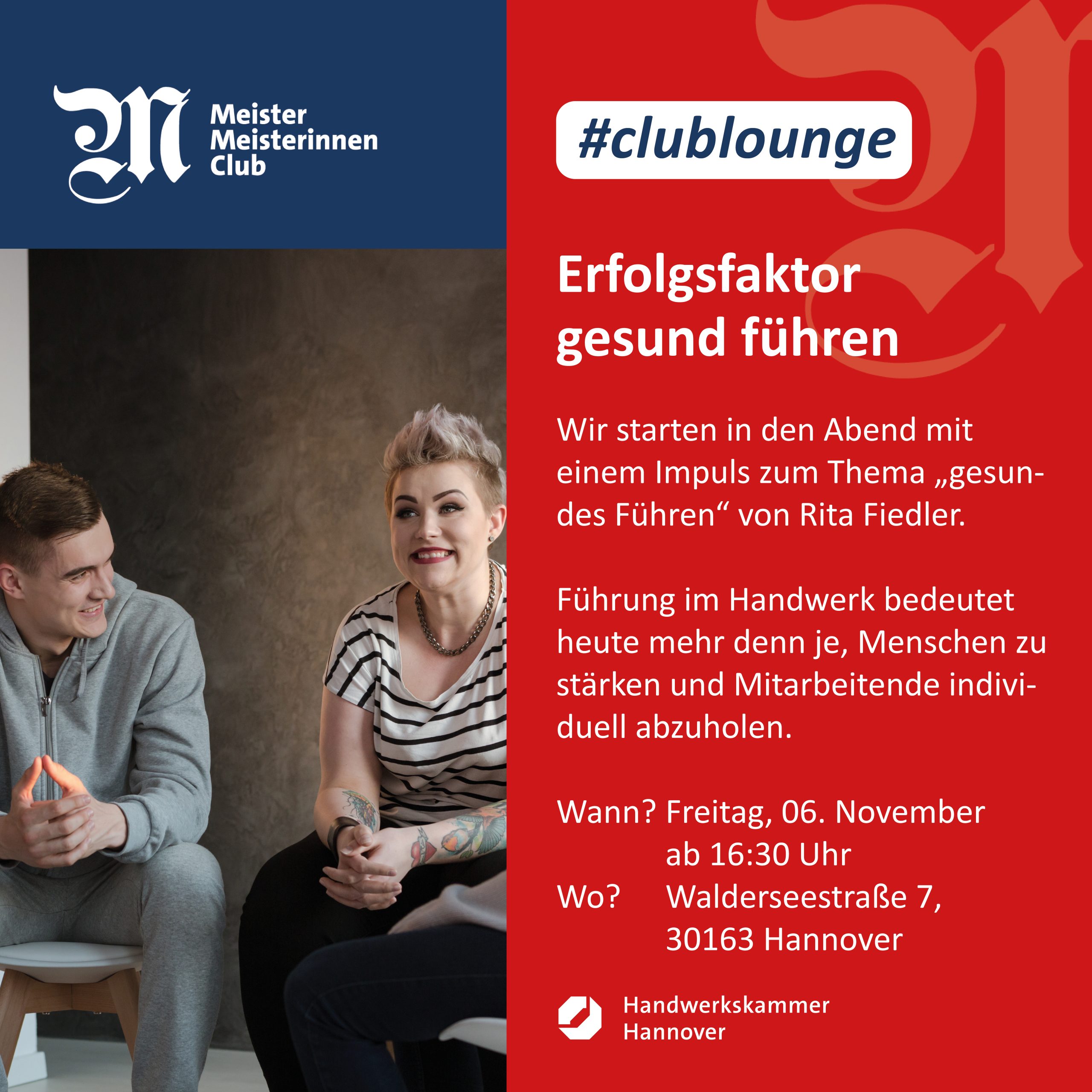 #clublounge - Erfolgsfaktor gesund führen